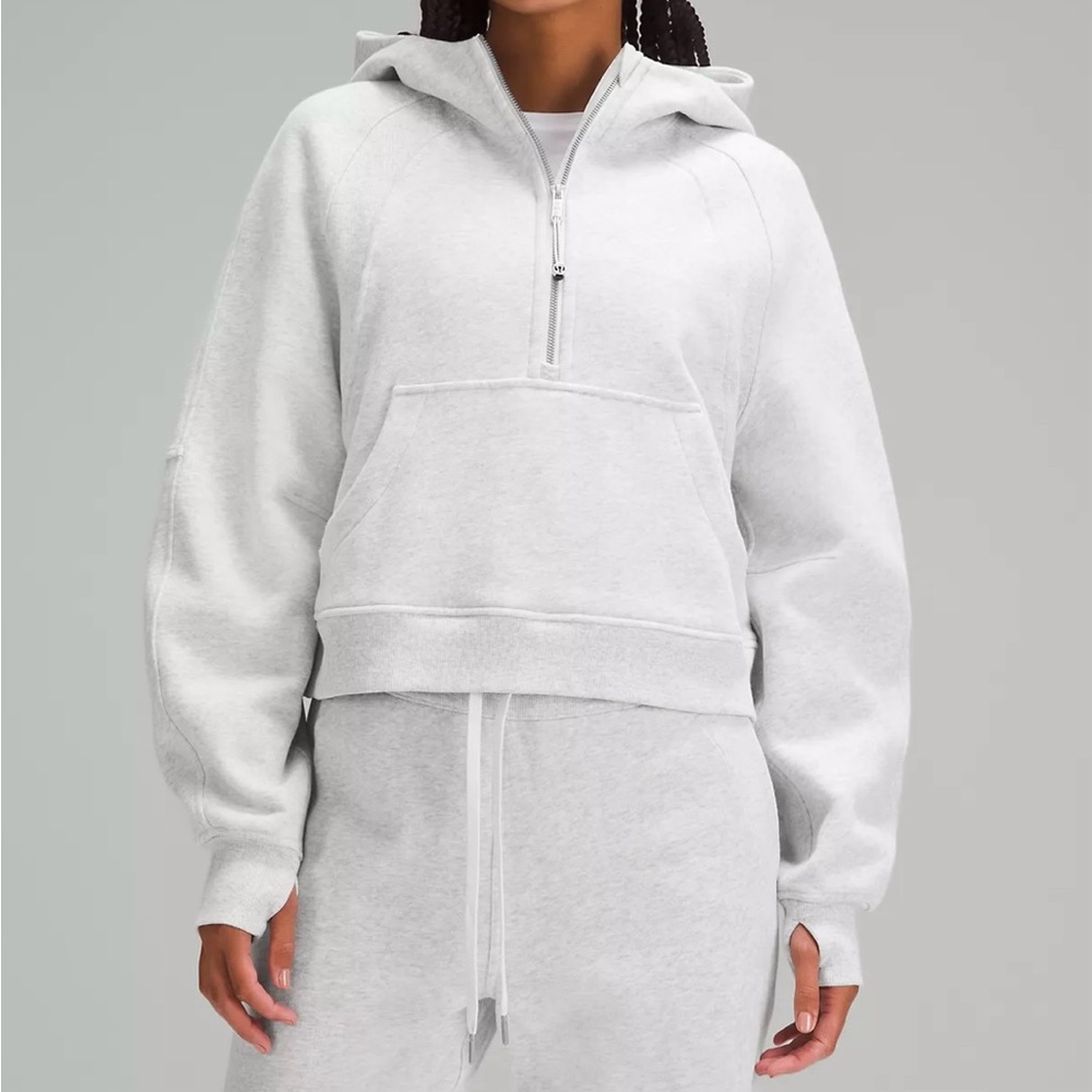 SOLD ON MERCARI! Lululemon Scuba Oversized Half Zip Hoodie